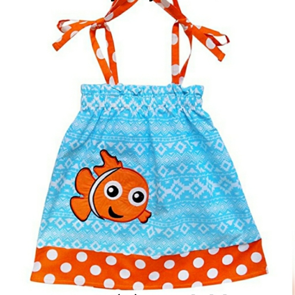 NWT fish pillow case dress/tunic